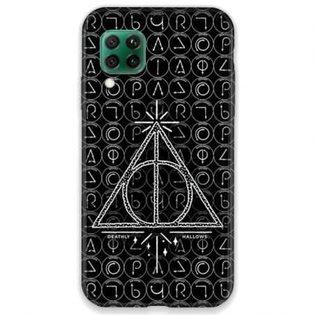 Coque pour Huawei P40 LITE WB License harry potter pattern triangle noir