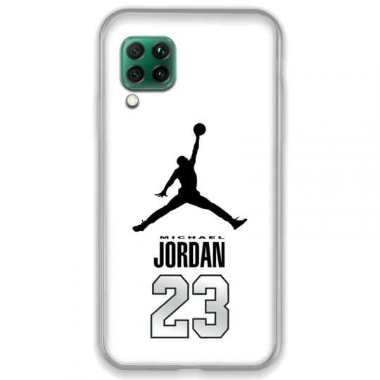 Coque pour Huawei P40 LITE Jordan 23 Blanc