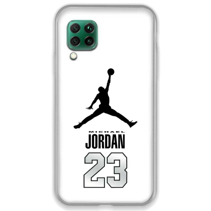 Coque pour Huawei P40 LITE Jordan 23 Blanc