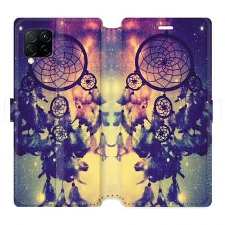 Housse cuir portefeuille pour Huawei P40 Lite attrape reve Colore