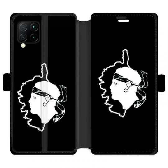 Housse cuir portefeuille pour Huawei P40 Lite Corse