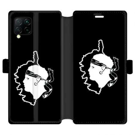 Housse cuir portefeuille pour Huawei P40 Lite Corse