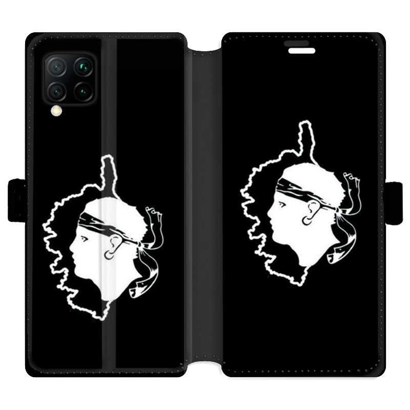 Housse cuir portefeuille pour Huawei P40 Lite Corse