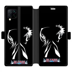Housse cuir portefeuille pour Huawei P40 Lite Manga Bleach duo