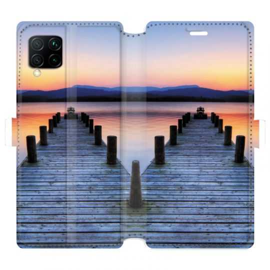 Housse cuir portefeuille pour Huawei P40 Lite Ponton