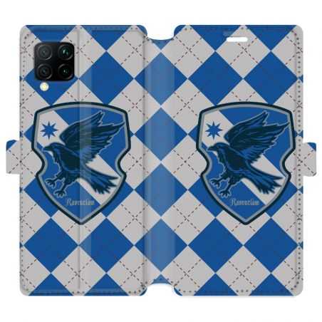 Housse cuir portefeuille pour Huawei P40 Lite WB License harry potter ecole Ravenclaw