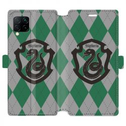 Housse cuir portefeuille pour Huawei P40 Lite WB License harry potter ecole Slytherin