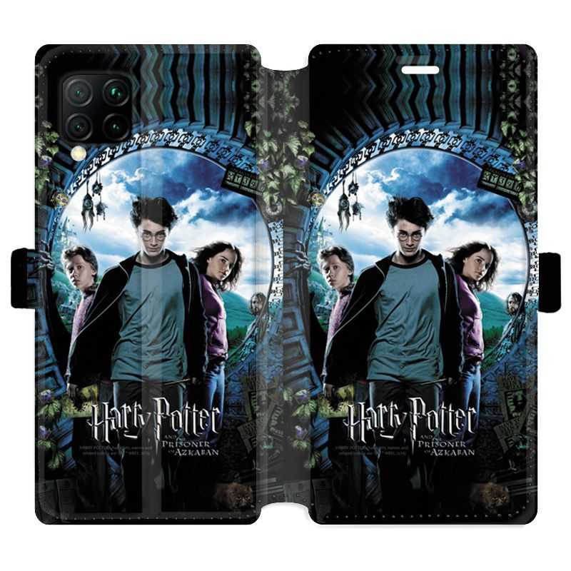 Housse cuir portefeuille pour Huawei P40 Lite WB License harry potter pattern Azkaban