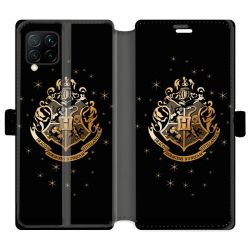 Housse cuir portefeuille pour Huawei P40 Lite WB License harry potter pattern Poudlard
