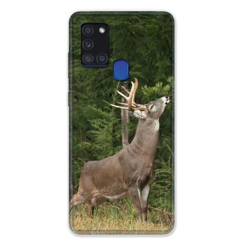 Coque pour Samsung Galaxy A21S Cerf