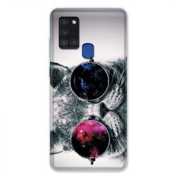 Coque pour Samsung Galaxy A21S Chat Fashion