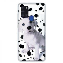 Coque pour Samsung Galaxy A21S Chien Dalmatien