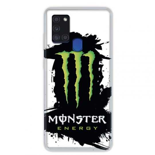 Coque pour Samsung Galaxy A21S Monster Energy Tache