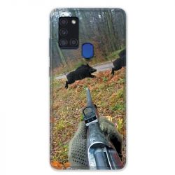 Coque pour Samsung Galaxy A21S Chasse Vision Tir