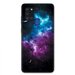 Coque pour Samsung Galaxy A21S Univers Bleu Violet