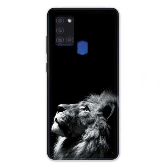 Coque pour Samsung Galaxy A21S Roi Lion