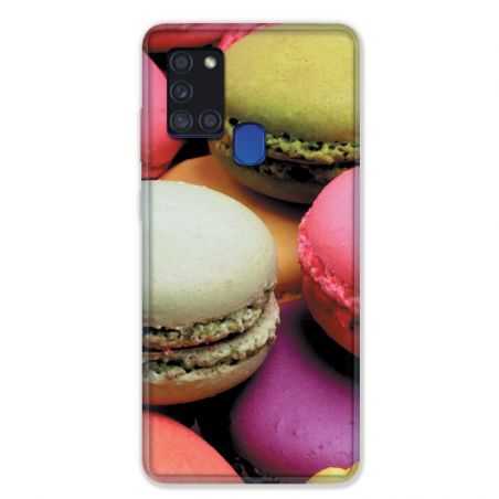 Coque pour Samsung Galaxy A21S Macaron