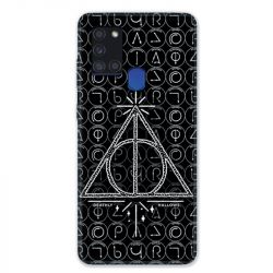 Coque pour Samsung Galaxy A21S WB License Harry Potter Triangle noir
