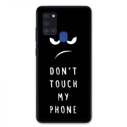 Coque pour Samsung Galaxy A21S Humour Don't Touch