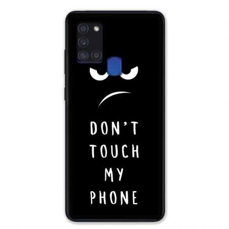 Coque pour Samsung Galaxy A21S Humour Don't Touch