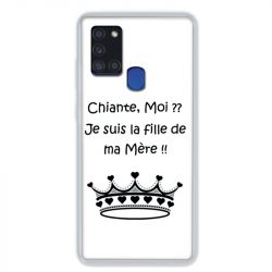 Coque pour Samsung Galaxy A21S Humour Moi Chiante