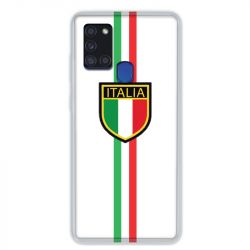 Coque pour Samsung Galaxy A21S Italie 3 Blanc