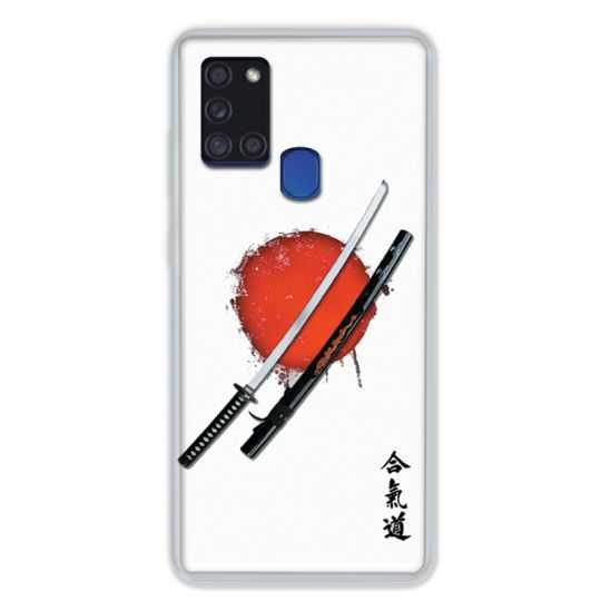 Coque pour Samsung Galaxy A21S Japon Epée