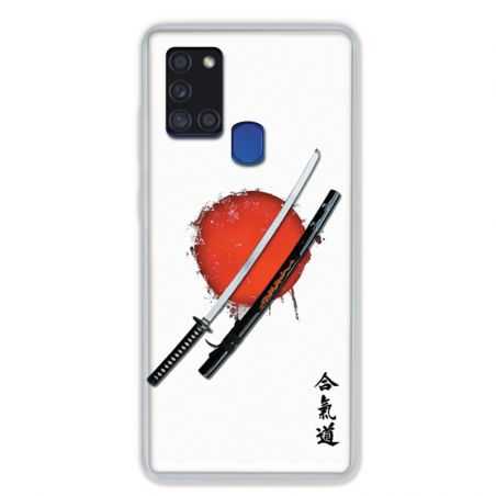 Coque pour Samsung Galaxy A21S Japon Epée