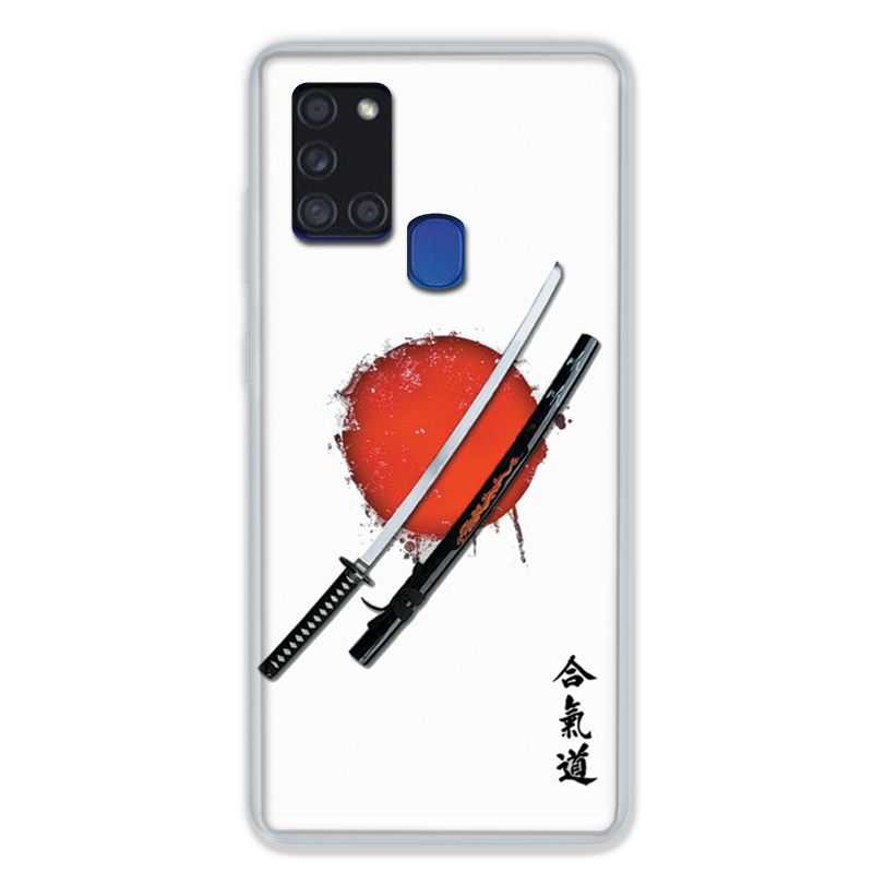 Coque pour Samsung Galaxy A21S Japon Epée