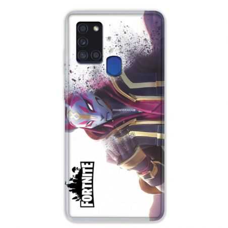 Coque pour Samsung Galaxy A21S Fortnite Blanc