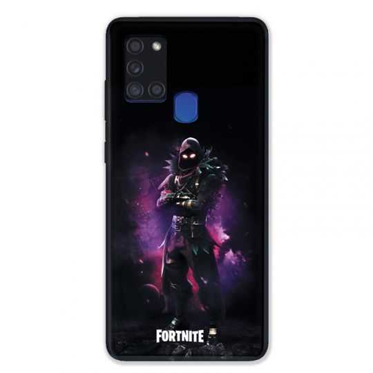 Coque pour Samsung Galaxy A21S Fortnite Raven