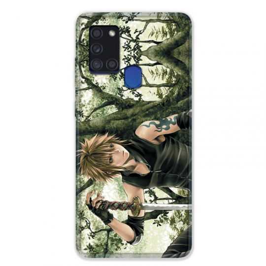 Coque pour Samsung Galaxy A21S Manga Bois
