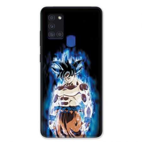 Coque pour Samsung Galaxy A21S Manga Dragon Ball Sangoku Noir