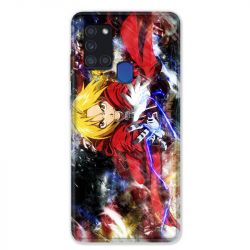 Coque pour Samsung Galaxy A21S Manga Full Alchemist Color