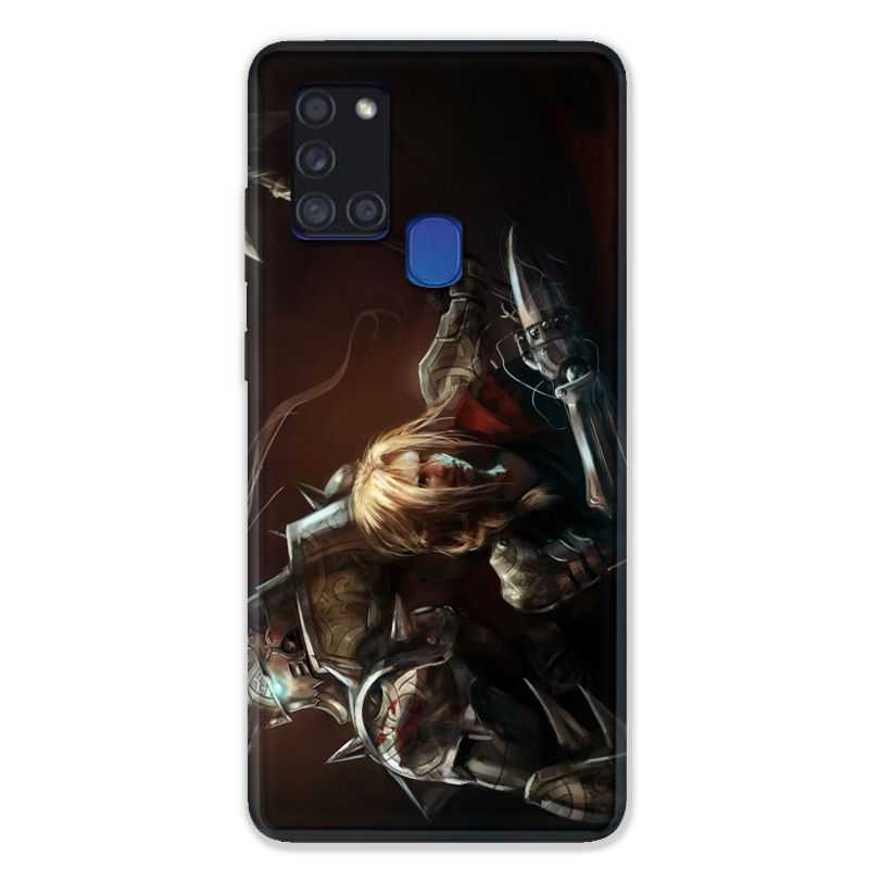 Coque pour Samsung Galaxy A21S Manga Full Alchemist Frere