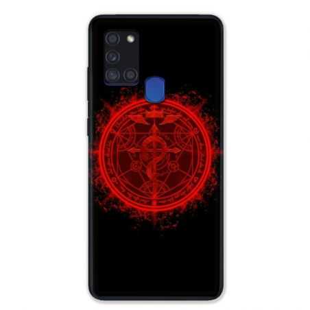 Coque pour Samsung Galaxy A21S Manga Full Alchemist Logo