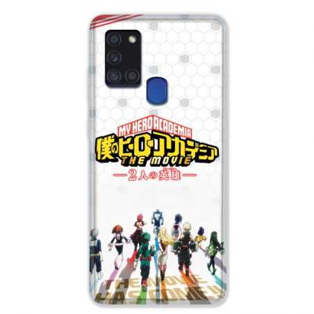 Coque pour Samsung Galaxy A21S Manga My Hero Academia Blanc