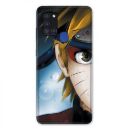 Coque pour Samsung Galaxy A21S Manga Naruto Blanc