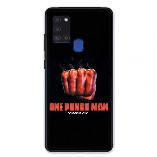 Coque pour Samsung Galaxy A21S Manga One Punch Man Poing