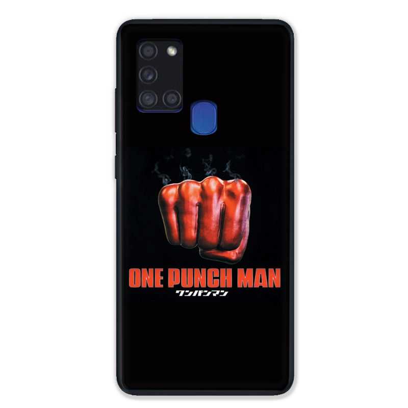Coque pour Samsung Galaxy A21S Manga One Punch Man Poing