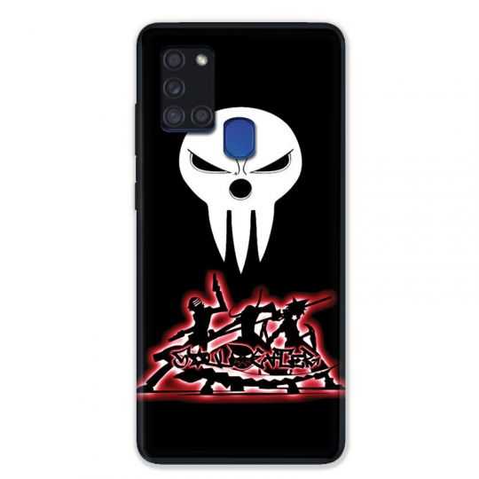 Coque pour Samsung Galaxy A21S Manga Soul Eater Noir