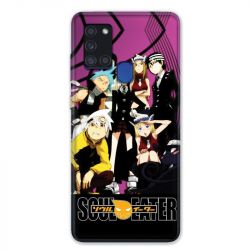 Coque pour Samsung Galaxy A21S Manga Soul Eater Violet