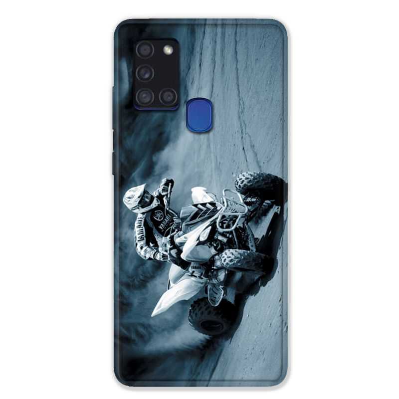 Coque pour Samsung Galaxy A21S Moto Quad