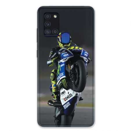 Coque pour Samsung Galaxy A21S Moto Wheeling