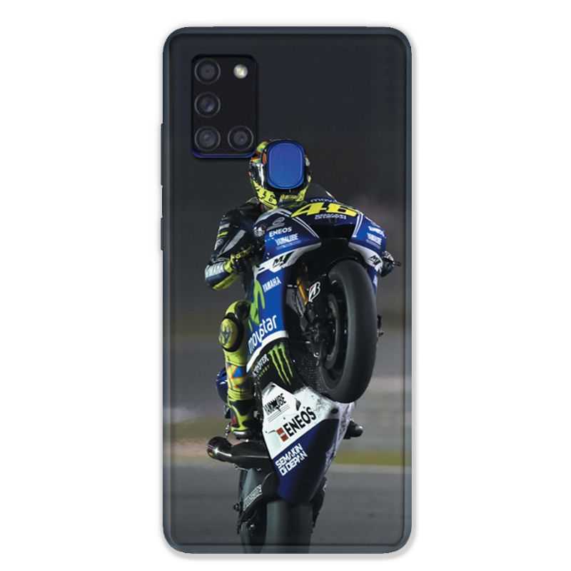 Coque pour Samsung Galaxy A21S Moto Wheeling