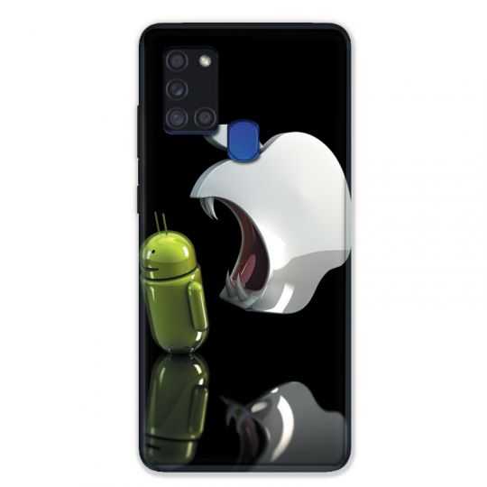 Coque pour Samsung Galaxy A21S Pomme Dent