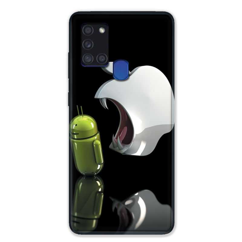 Coque pour Samsung Galaxy A21S Pomme Dent