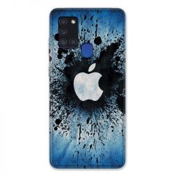 Coque pour Samsung Galaxy A21S Pomme Eclaboussure