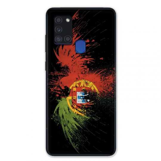 Coque pour Samsung Galaxy A21S Portugal Aigle