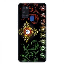 Coque pour Samsung Galaxy A21S Portugal Arabesque